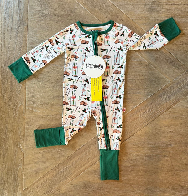 Santa’s Snackies Zip Romper