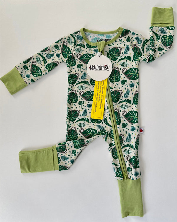 Hide and Peek Zip Romper