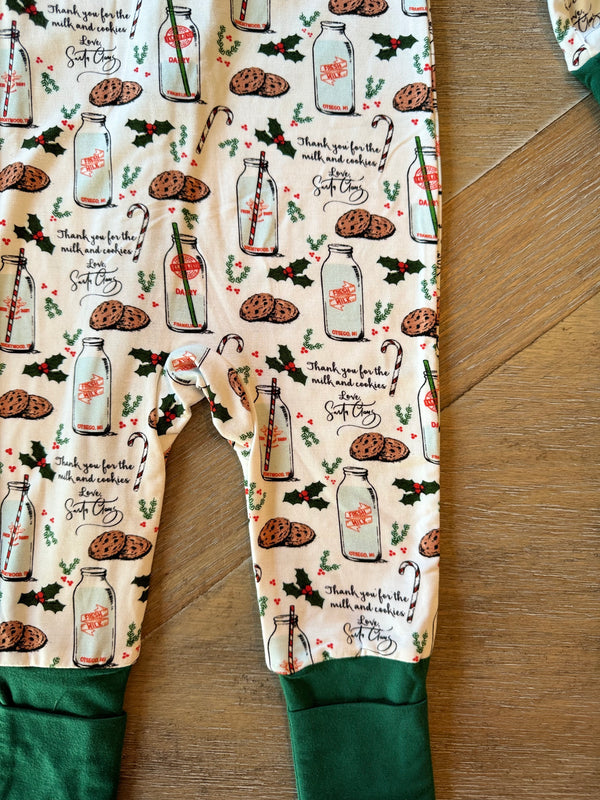 Santa’s Snackies Zip Romper