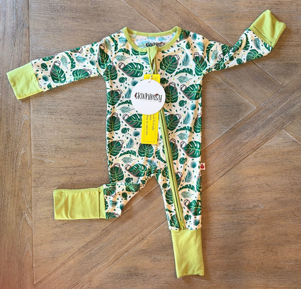 Hide and Peek Zip Romper