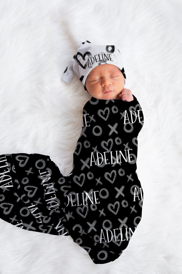 Adeline Gender Neutral Hugs and Kisses