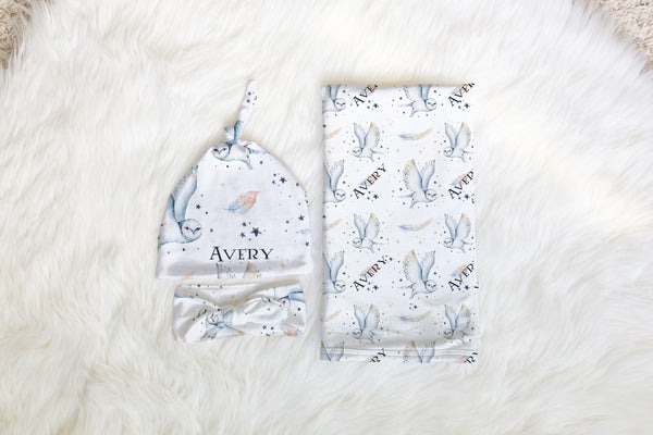 Avery Gender Neutral Magical Snowy Owl