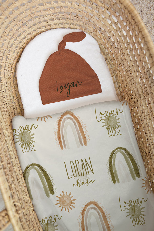 Logan Gender Neutral Rainbows and Suns