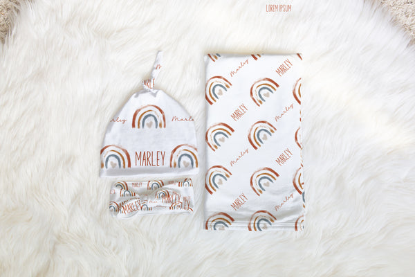 Marley Gender Neutral Painted Rainbows